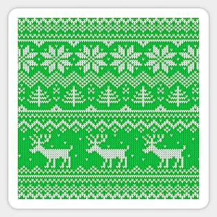 Ugly Sweater Chritsmas Gift Sticker